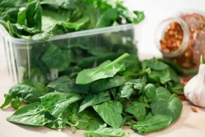 Storing Fresh Spinach